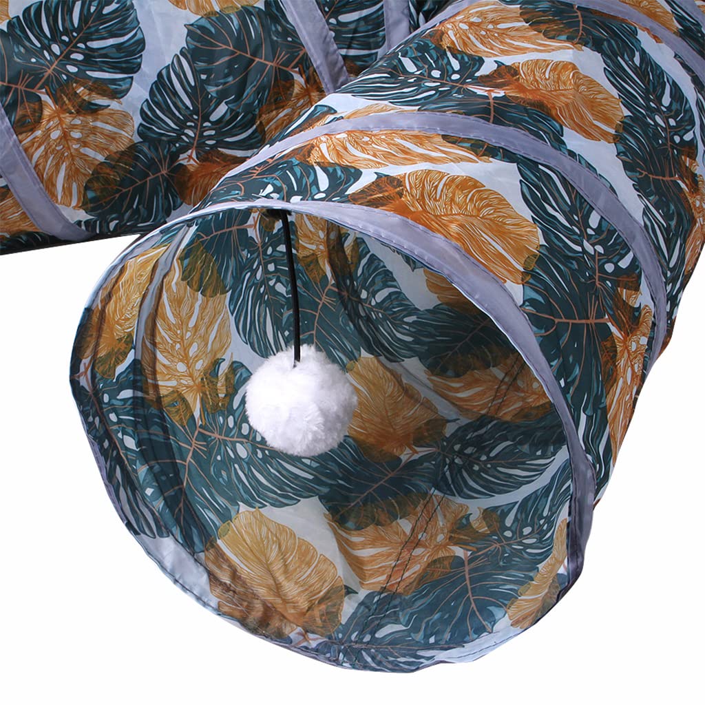 Qpets 4 Way Cat Tunnel Cat Toys Pet Tube Collapsible Play Toy Indoor Outdoor Kitty Puppy Toys for Puzzle Exercising Hiding Training Toys Qpets 4 Way Cat Tunnel Cat Toys Pet Tube Collapsible Play Toy Indoor Outdoor Kitty Puppy Toys for Puzzle Exercising Hiding Training Toys